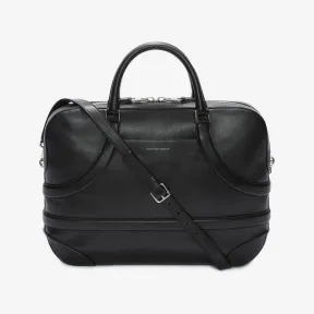 亚历山大麦昆/Alexander McQueen 马具小牛皮公文包 男士 45344626xk 474520D780N1000