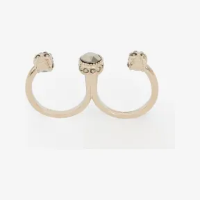 亚历山大麦昆/Alexander McQueen 淡金色 女士 戒指 550501J160K7286 810243612