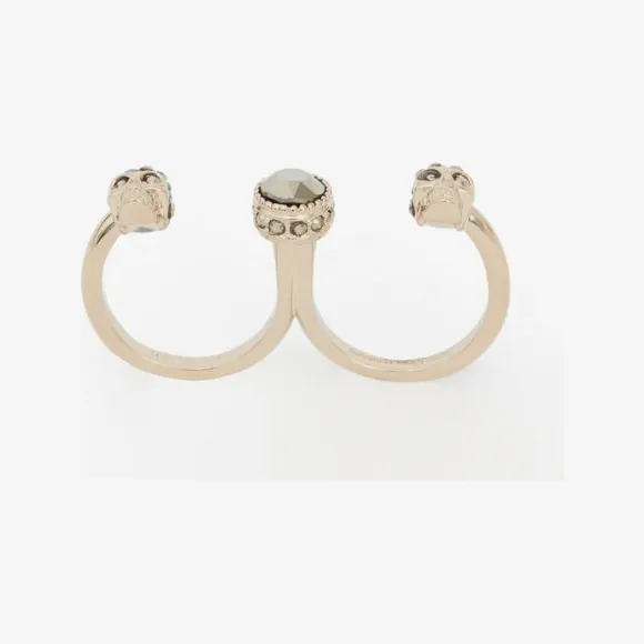 亚历山大麦昆/Alexander McQueen 淡金色 女士 戒指 550501J160K7286 810243612