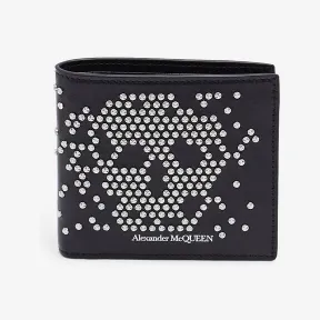 亚历山大麦昆/Alexander McQueen 黑色 男士 钱包 5508181AC9N1000 808513075
