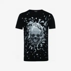 亚历山大麦昆/Alexander McQueen Shattered Skull T 恤 男士 12242522vp 551779QMZ730901