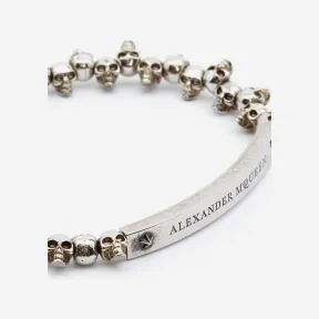 亚历山大麦昆/Alexander McQueen Skull 手链 男士 554588J160Y0446