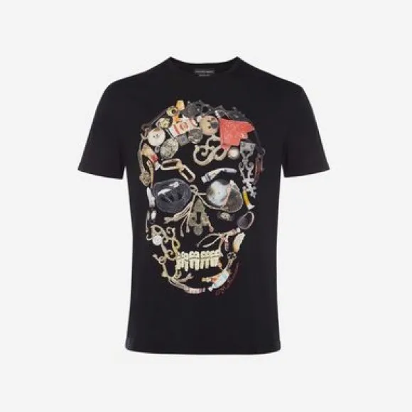 亚历山大麦昆/Alexander McQueen Artist Skull T 恤 男士 12289412ah 557813QMZ940901