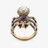 亚历山大麦昆/Alexander McQueen Spider 戒指 女士 569675J160T8690