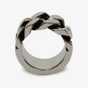 亚历山大麦昆/Alexander McQueen Chain 戒指 男士 576873J160Y0446