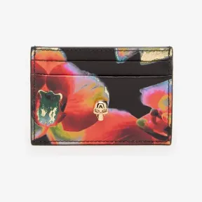 亚历山大麦昆/Alexander McQueen 女士多色 Solarised Orchid Skull 卡包 63203817H188490 813101777