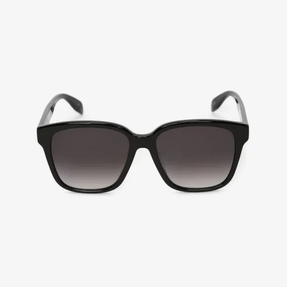 亚历山大麦昆/Alexander McQueen McQueen Graffiti方形太阳眼镜 女士 669321J07401053