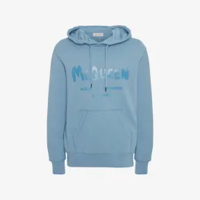 亚历山大麦昆/Alexander McQueen 天蓝色 男士 卫衣 688715QTZ810913 