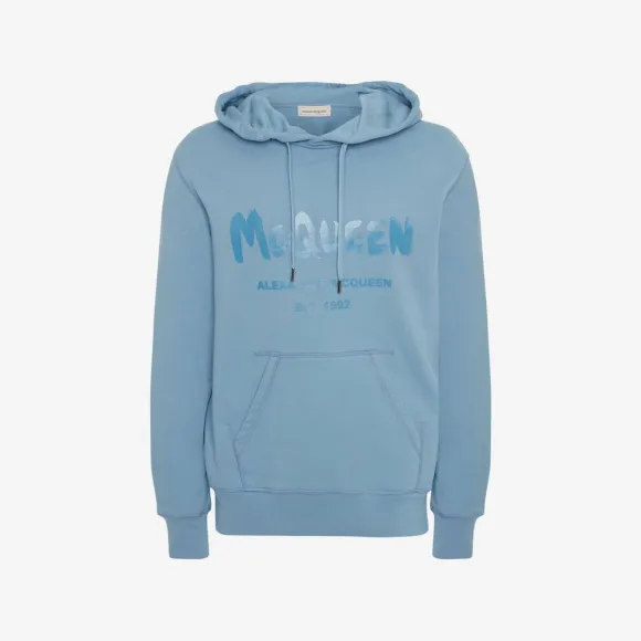 亚历山大麦昆/Alexander McQueen 天蓝色 男士 卫衣 688715QTZ810913 