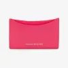 亚历山大麦昆/Alexander McQueen 霓虹粉色 女士 卡包 6969481BL165907 810602043