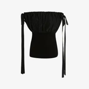 亚历山大麦昆/Alexander McQueen 黑色 女士 上衣 698331QLAA61000 