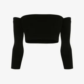 亚历山大麦昆/Alexander McQueen 黑色 女士 上衣 698509Q1A1C1000 