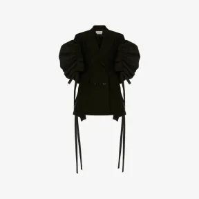 亚历山大麦昆/Alexander McQueen 黑色 女士 大衣 700015QJACX0515 