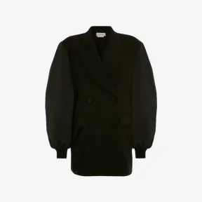 亚历山大麦昆/Alexander McQueen 黑色 女士 大衣 700019QJACX0515 