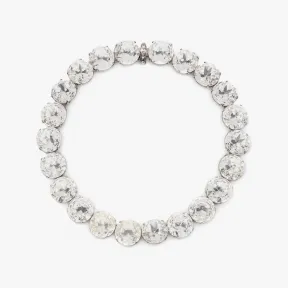 亚历山大麦昆/Alexander McQueen 古董银 女士 项圈 703240J160Y1355 