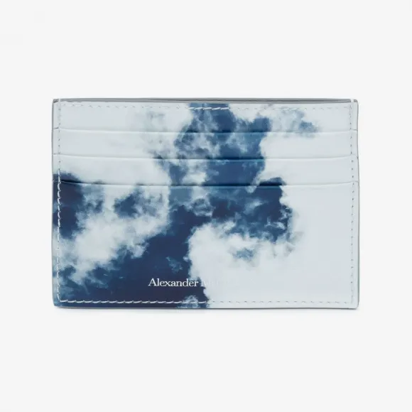 亚历山大麦昆/Alexander McQueen McQueen Graffiti卡包 男士 7046251AAH54273