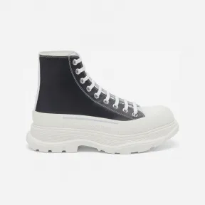 亚历山大麦昆/Alexander McQueen 男士Tread Slick靴子海军蓝/泉水蓝 705661WHZ6L4637