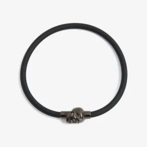 亚历山大麦昆/Alexander McQueen 黑色 男士 手链 7058461AAJJ1000 