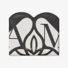 亚历山大麦昆/Alexander McQueen 象牙色/黑色 女士 钱包 7093511BLEE9090 810773203