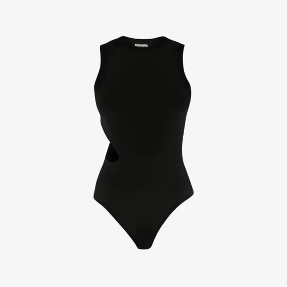 亚历山大麦昆/Alexander McQueen 黑色 女士 紧身衣 716977QLACJ1000 