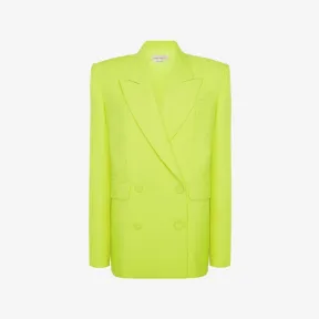 亚历山大麦昆/Alexander McQueen 双排扣西装夹克 女士 718479QJAC77032