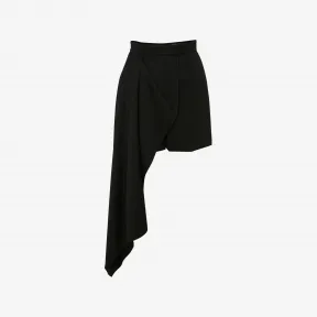 亚历山大麦昆/Alexander McQueen 垂褶短裤 女士 718729QJAAC1000