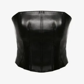 亚历山大麦昆/Alexander McQueen 黑色 女士 胸衣 722197Q5AKH1000 