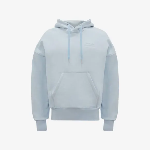 亚历山大麦昆/Alexander McQueen 春季蓝色男士 McQueen 标志性连帽运动衫 722257QUX634850 