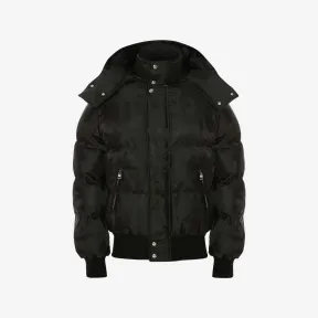 亚历山大麦昆/Alexander McQueen 男士McQueen Graffiti提花图案外套黑色 726912QUR221011