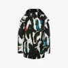 亚历山大麦昆/Alexander McQueen 男士多色 Watercolor Graffiti 羽绒服 726913QUR478500 