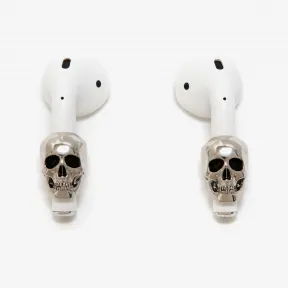 亚历山大麦昆/Alexander McQueen 男士AirPods耳机 skull 配饰古银色 728449J160Y0446