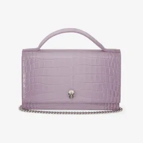 亚历山大麦昆/Alexander McQueen 女士复古粉色顶部提手骷髅包 732798DYT535618 812850057