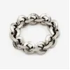 亚历山大麦昆/Alexander McQueen 男士古董银孔眼链式手链 737571J160Y0446 812865546