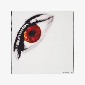 亚历山大麦昆/Alexander McQueen 象牙色/琥珀色女士 Iris 方巾 7483293001Q9274 812900594