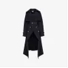 亚历山大麦昆/Alexander McQueen 女式海军风裁剪式军风风衣 749674QJACF4100 