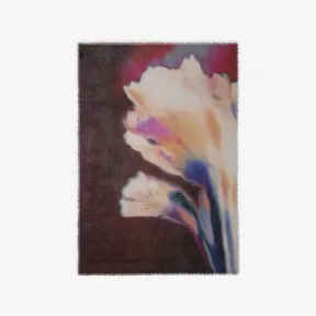 亚历山大麦昆/Alexander McQueen 男士夜光花朵经典骷髅头方巾，波尔多色/象牙色 7503514943Q6178 813037482