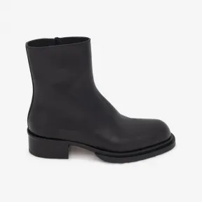 亚历山大麦昆/Alexander McQueen 男士古巴Stack靴子黑色 750383WIDY01000