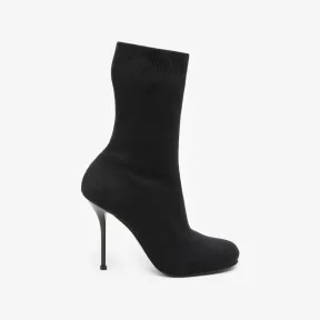 亚历山大麦昆/Alexander McQueen 黑色针织靴 757497W4X701000 