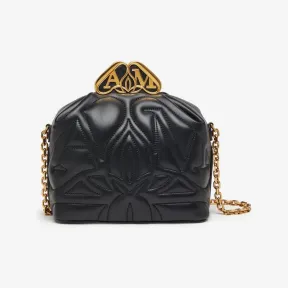 亚历山大麦昆/Alexander McQueen 女式 The Seal 黑色盒子 7625031BLE11000 813226013