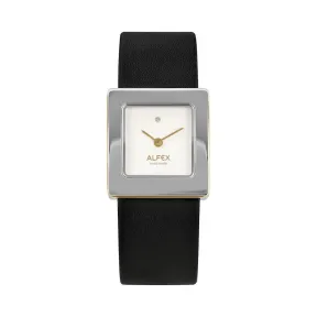 爱华时/Alfex 不锈钢/ Ip金抛光 石英机芯 5734-2058