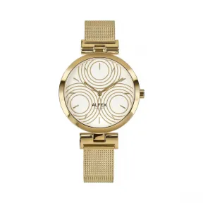 爱华时/Alfex 叶金抛光 石英机芯 5744-2111