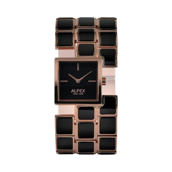 爱华时/Alfex ip玫瑰金抛光 石英机芯 5750-909