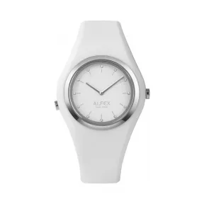 爱华时/Alfex 不锈钢抛光/白硅 石英机芯 5751-2018