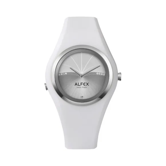 爱华时/Alfex 不锈钢抛光/白硅 石英机芯 5751-2167