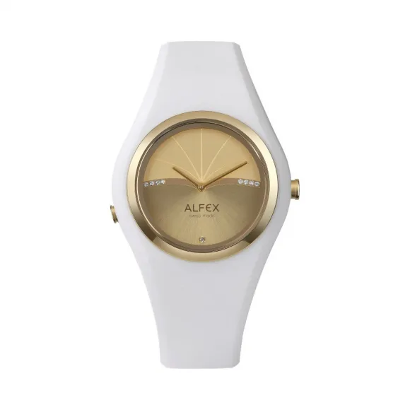 爱华时/Alfex IP黄金抛光/白硅 石英机芯 5751-2169