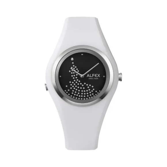 爱华时/Alfex 不锈钢抛光/白硅 石英机芯 5751-2178