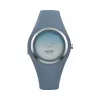 爱华时/Alfex 不锈钢抛光/蓝色硅 石英机芯 5751-2190