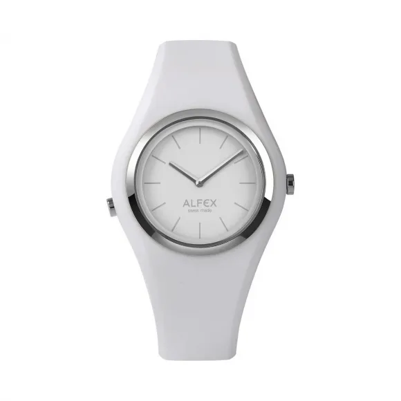 爱华时/Alfex 不锈钢抛光/白硅 石英机芯 5751-943