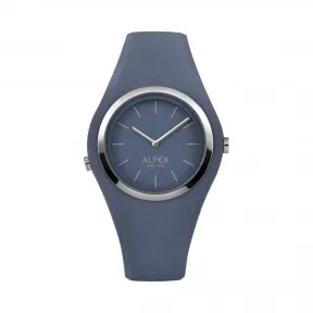 爱华时/Alfex 不锈钢抛光/硅蓝 石英机芯 5751-949