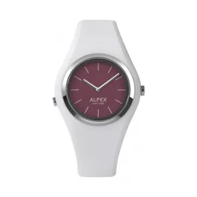 爱华时/Alfex 不锈钢抛光/白硅 石英机芯 5751-986